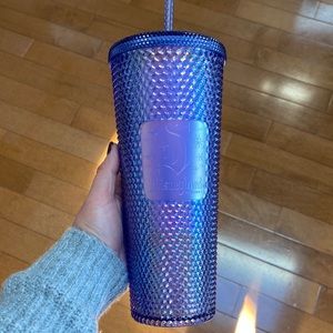 NEW Limited edition Disneyland 50th anniversary Starbucks purple studded tumbler